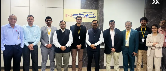 SES Company team at IN-SPACe headquarters